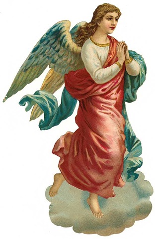 Angel From Vintage Holiday Crafts Blog Archive Clipart