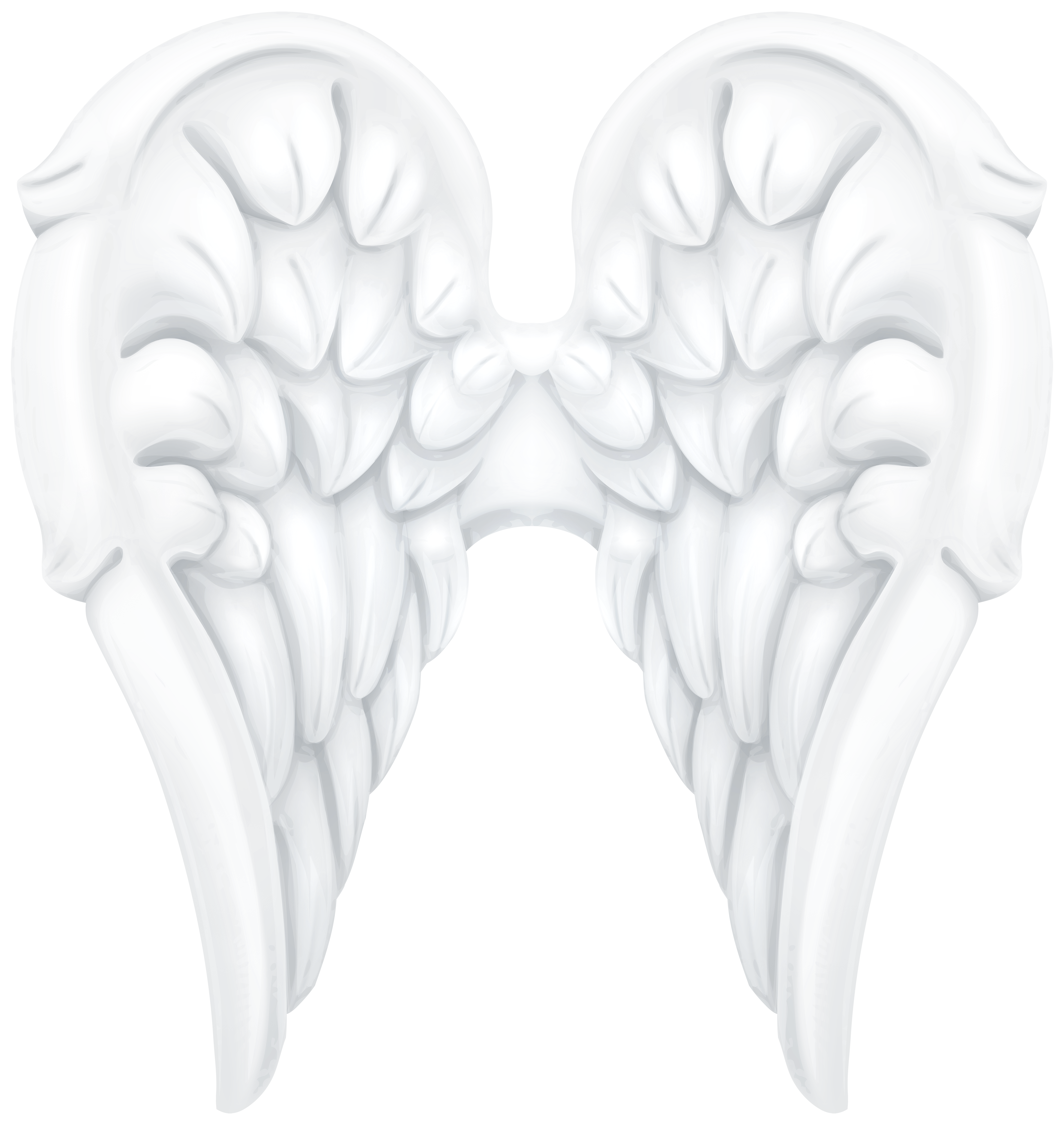 White Angel Wings Image Free Download Clipart