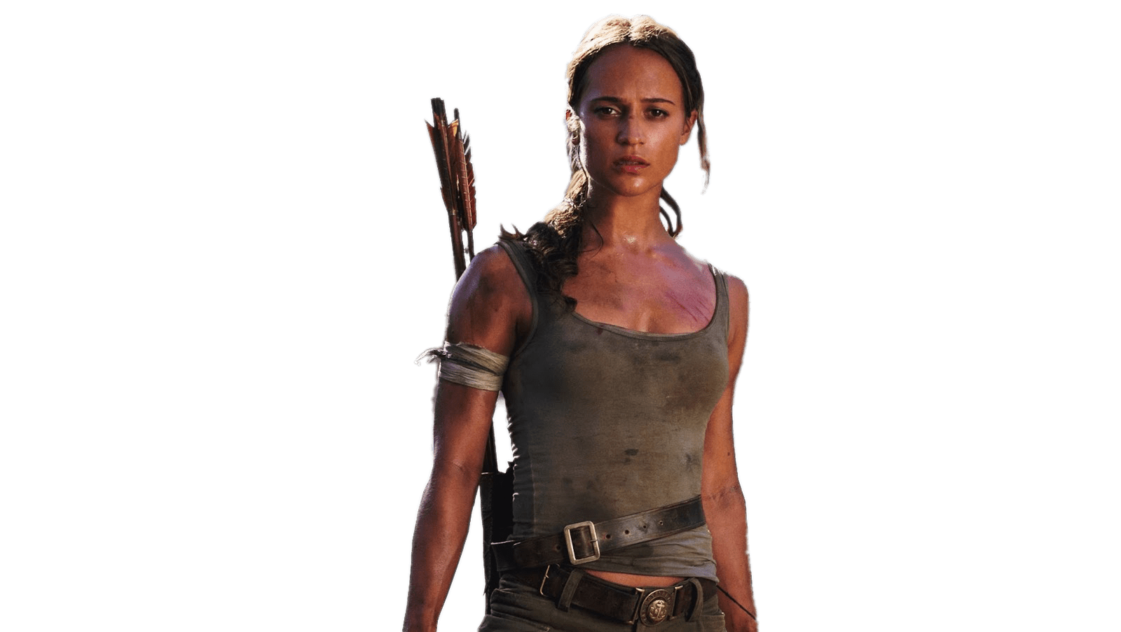 Lara Croft Shoulder Clipart