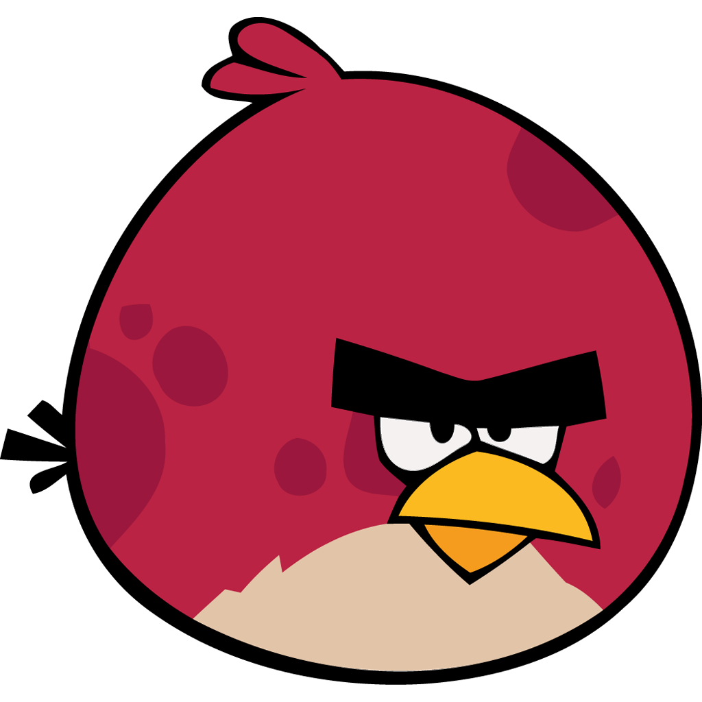 Angry Beak Smile Magenta Font Bird Red Clipart