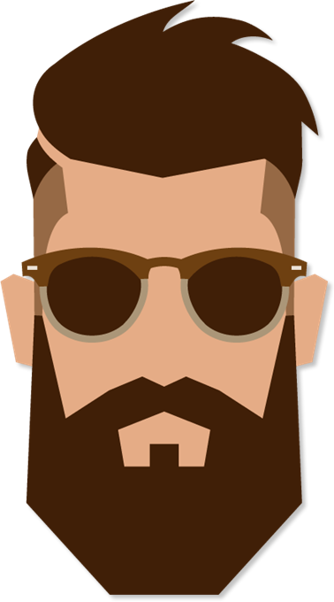 Beard Logo Clipart