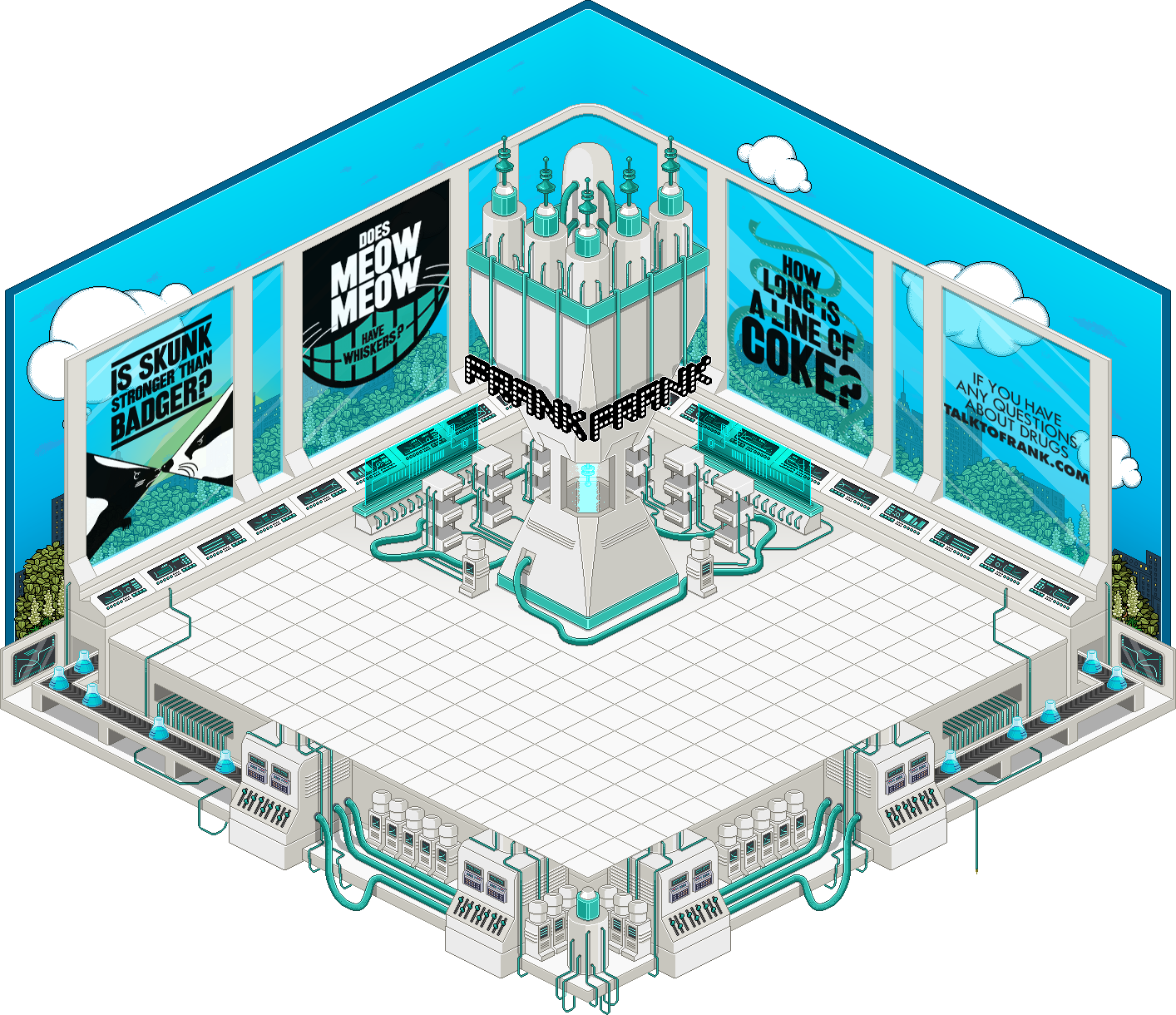 Habbo Background Clipart