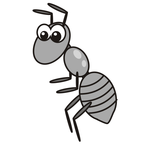 Ant Black And White Ant Images Clipart