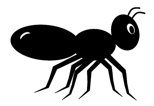 Ant Black And White Images Free Download Clipart