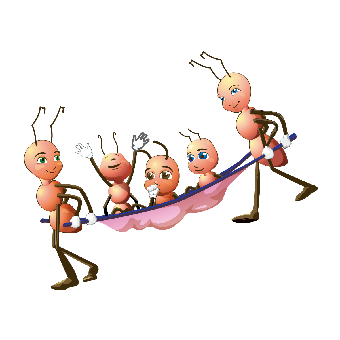 Ant Cartoon Clipart