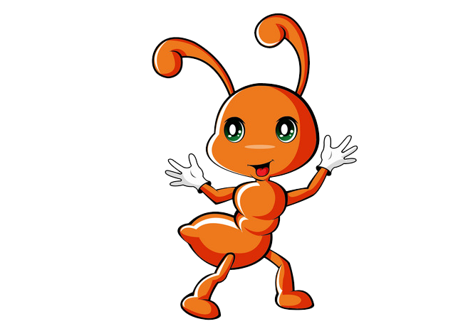 Ant Cartoon Clipart