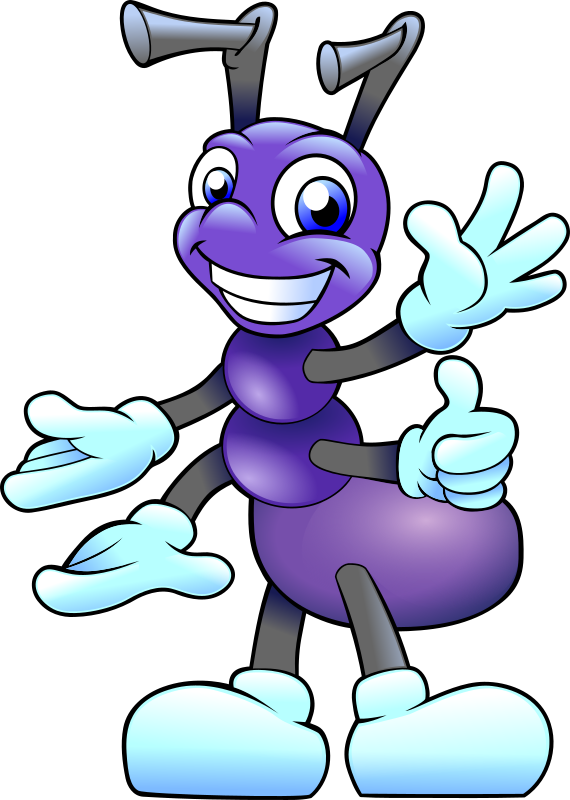 Ant Cartoon Clipart
