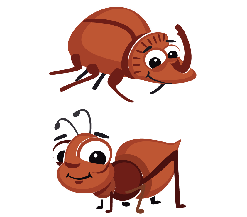 Ant Cartoon Clipart