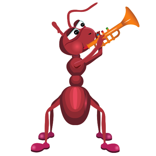 Ant Cartoon Clipart
