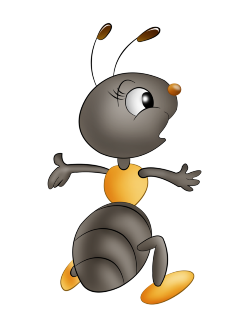 Ant Cartoon Clipart