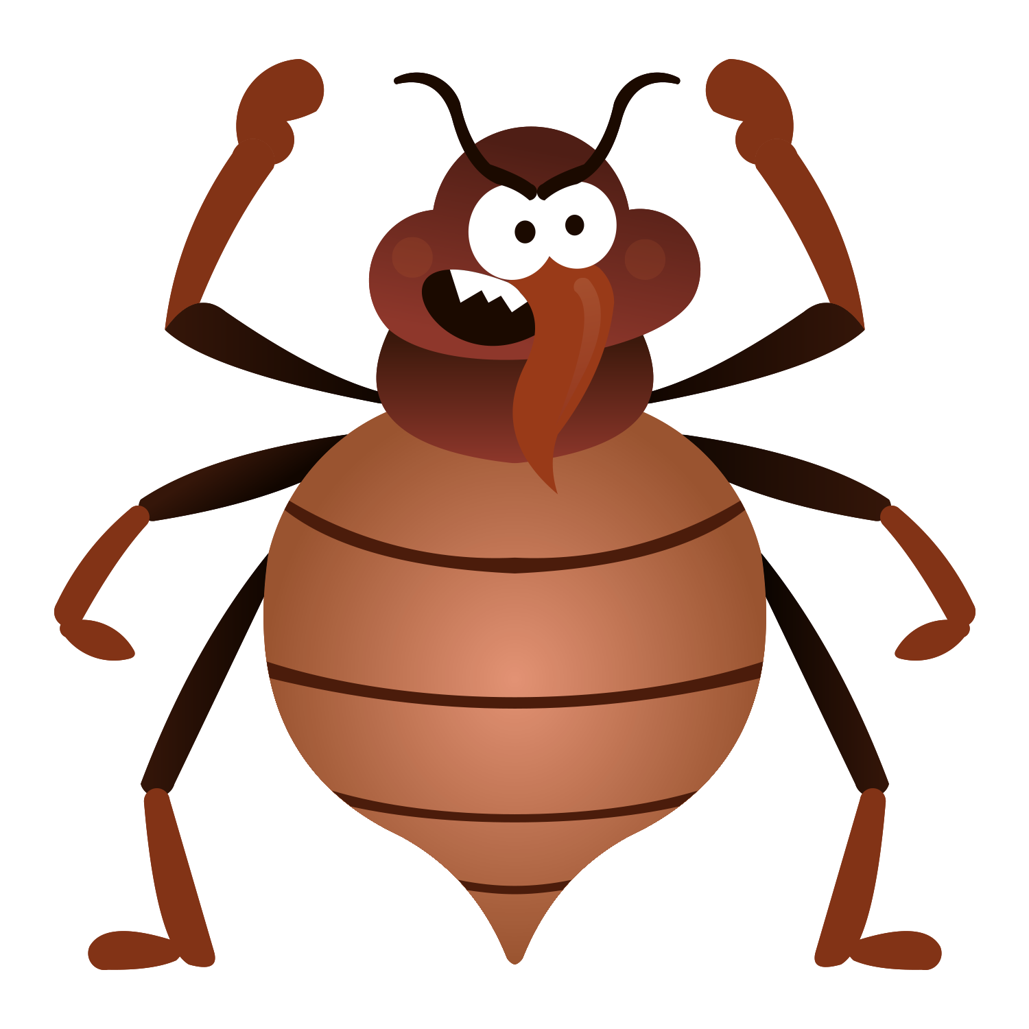 Ant Cartoon Clipart