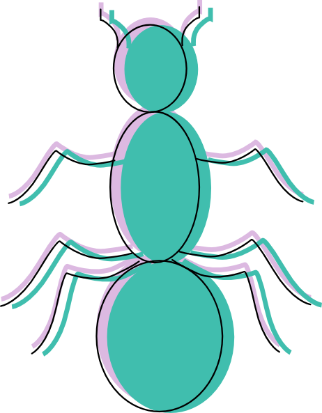 Ant Cartoon Clipart