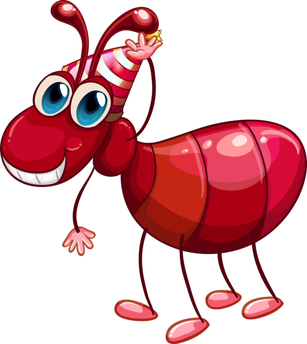 Ant Cartoon Clipart