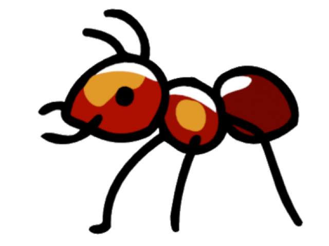 Ant Cartoon Clipart