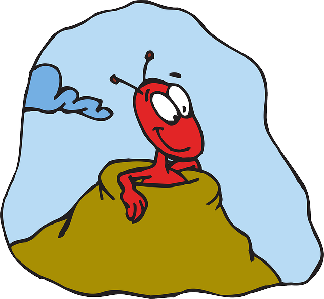 Ant Cartoon Clipart