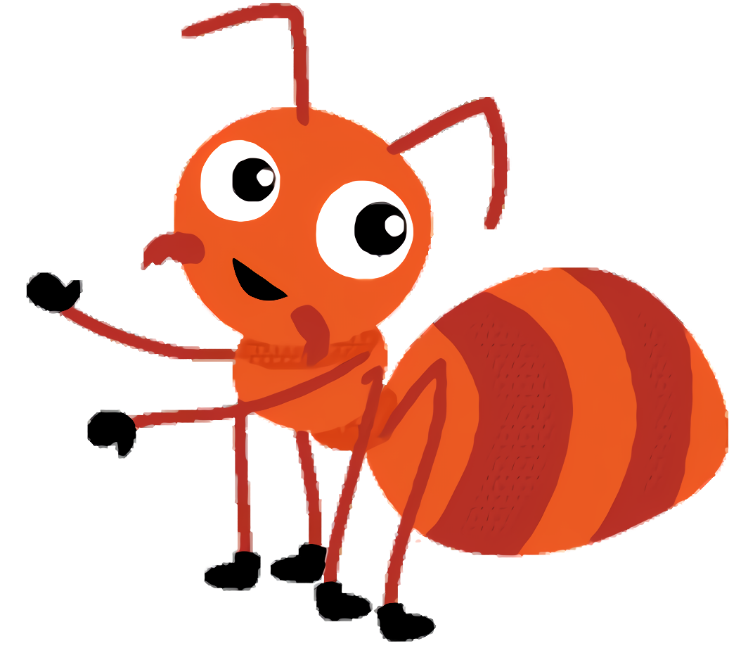 Ant Cartoon Clipart