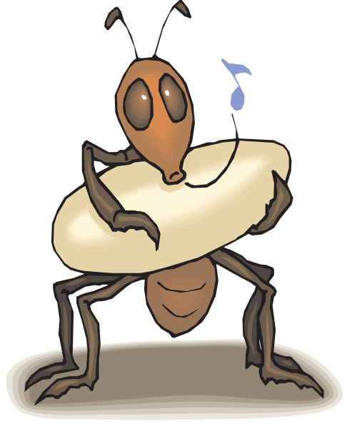 Ant Cartoon Clipart