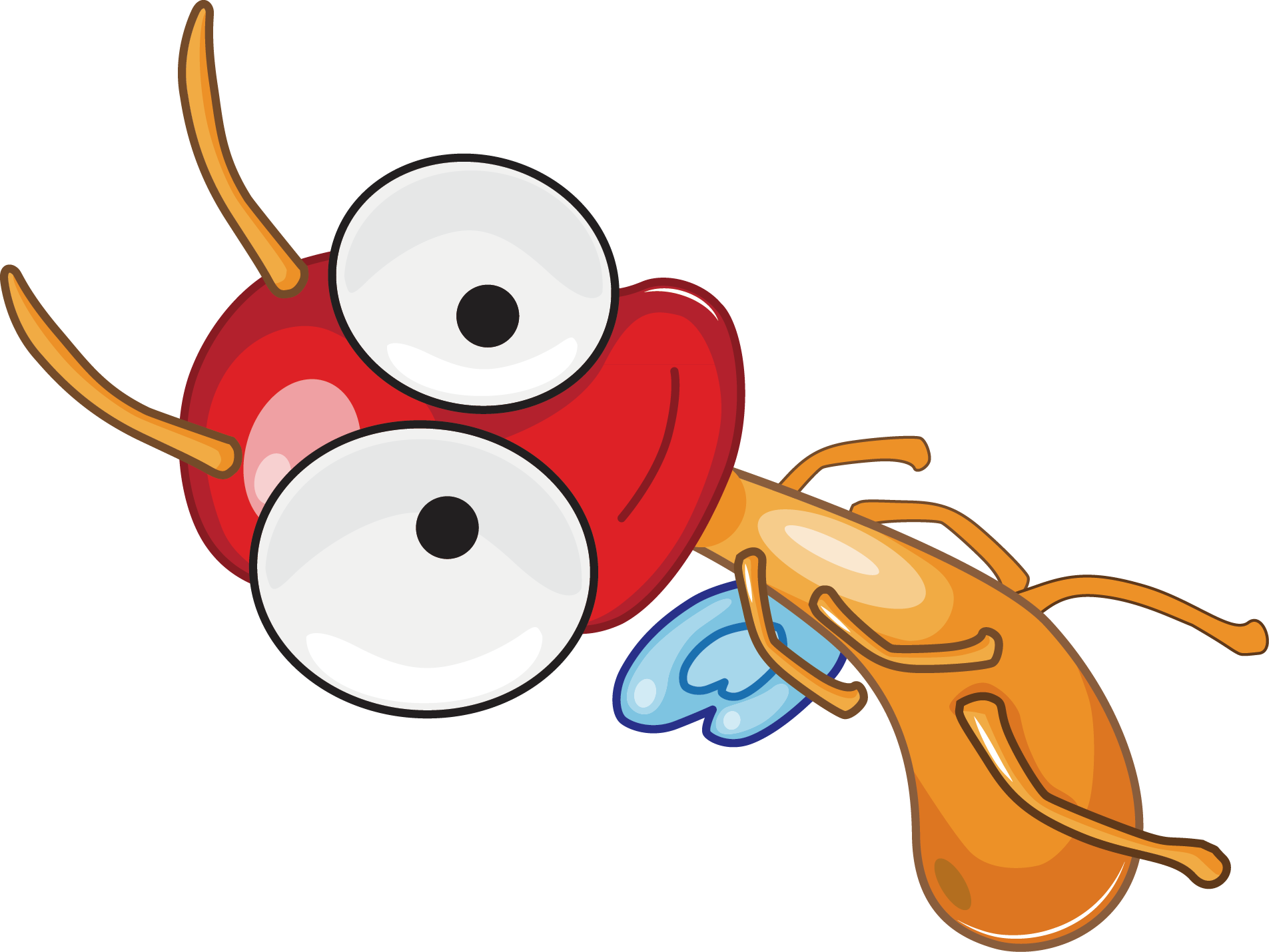 Ant Cartoon Clipart