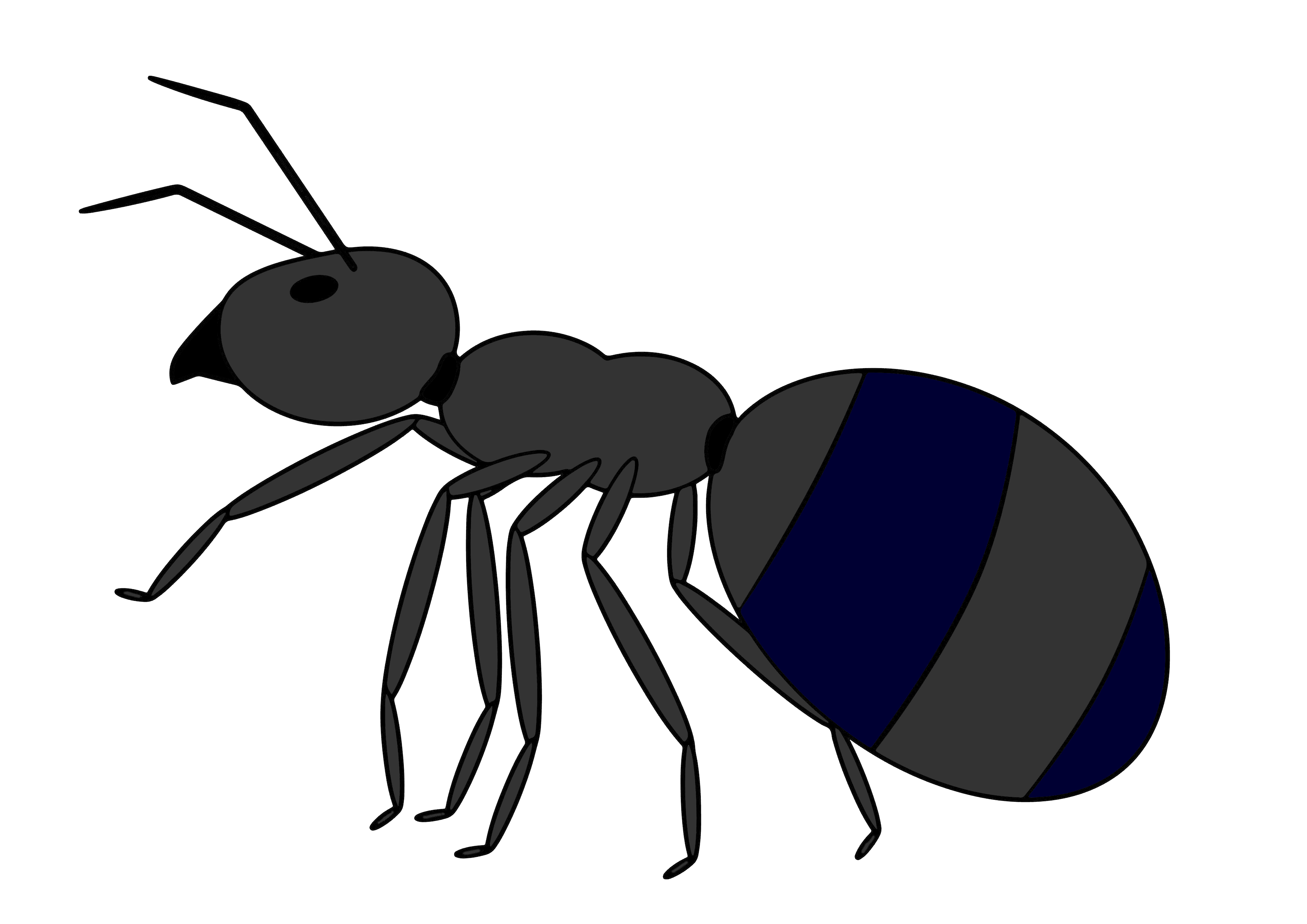 Ant Cartoon Clipart