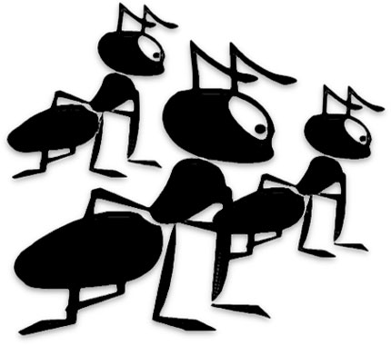 Free Ant Black Ants Red Image Png Clipart
