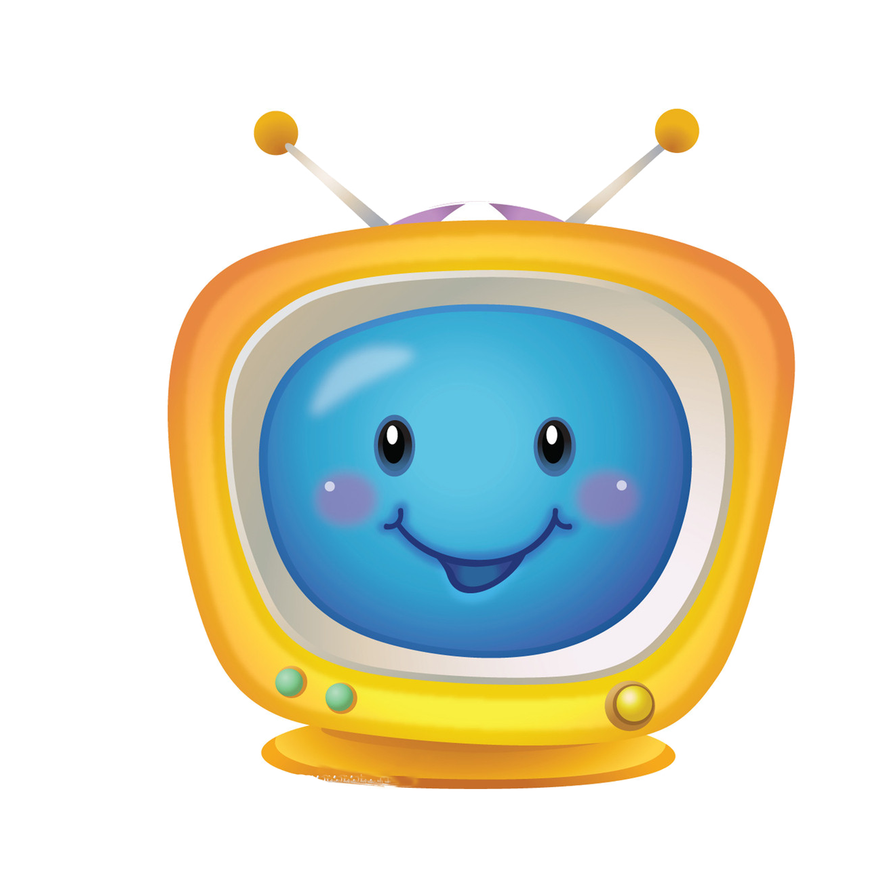 Tv Cartoon Clipart