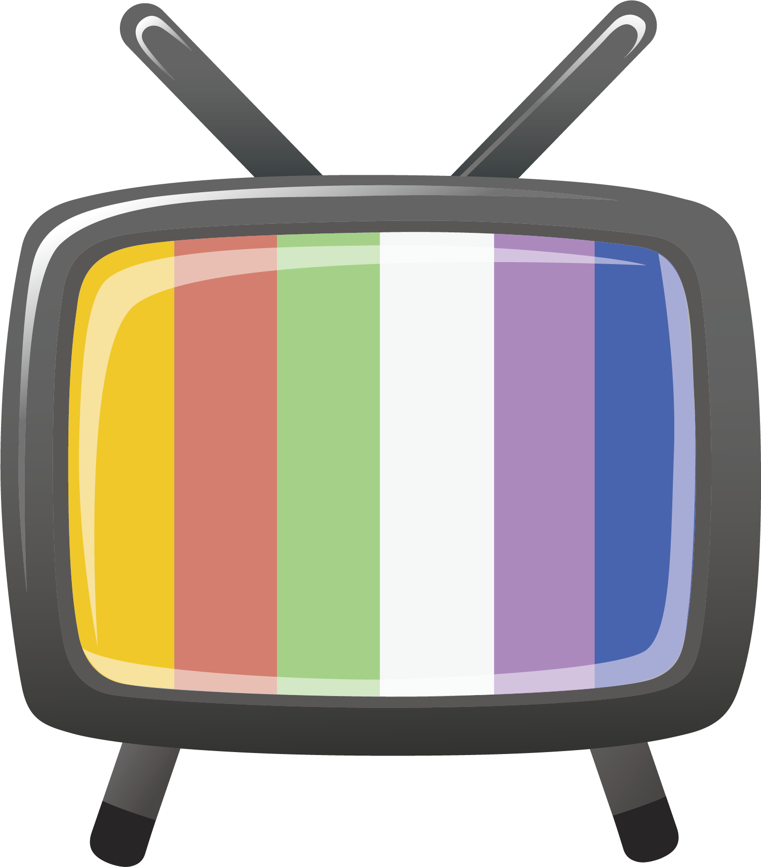 Tv Cartoon Clipart