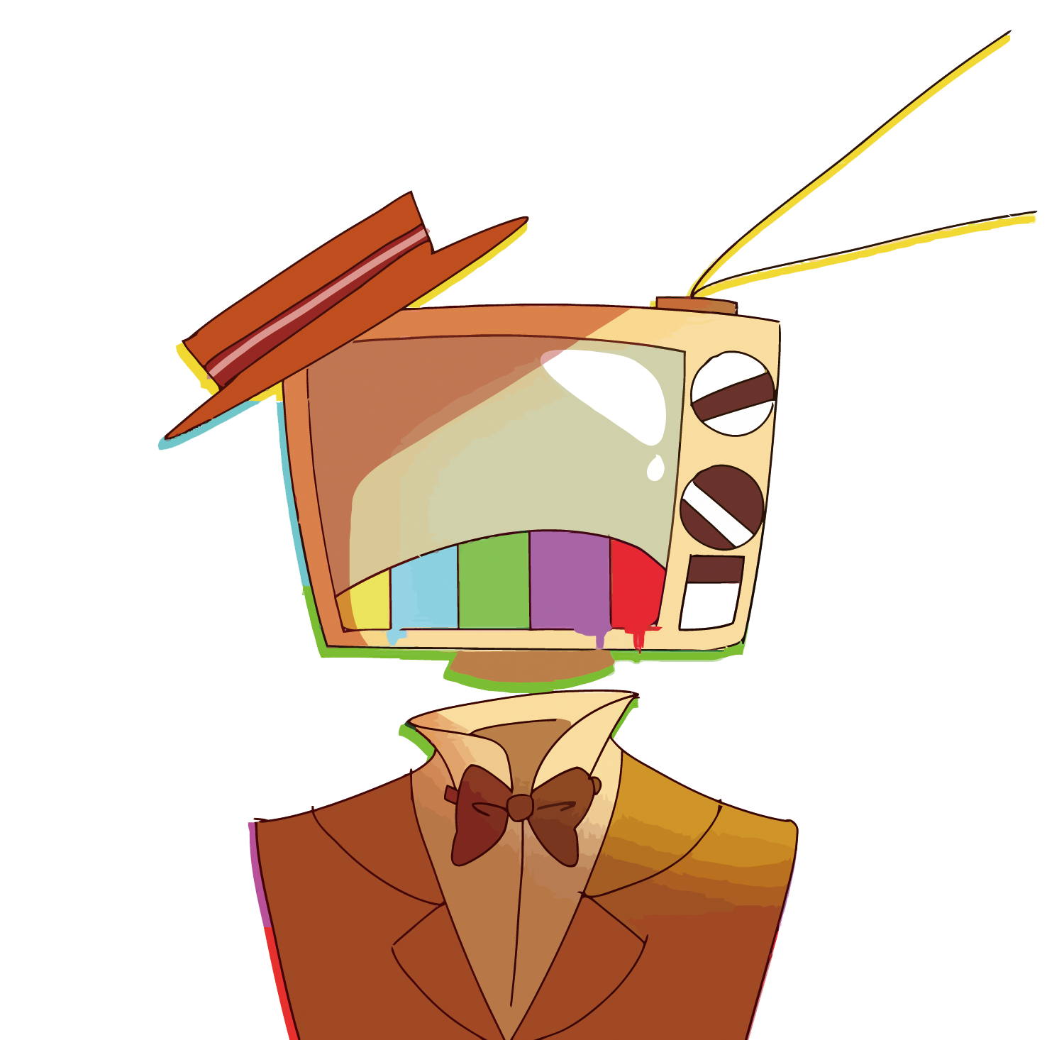 Tv Cartoon Clipart