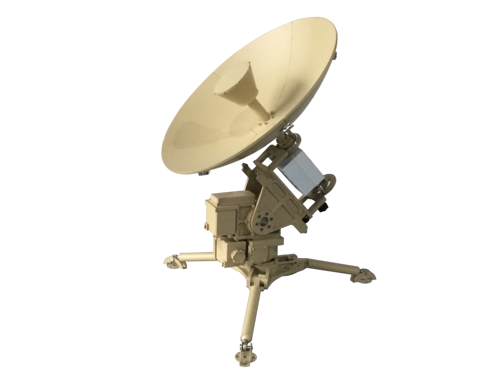 Satcom On The Move Machine Clipart