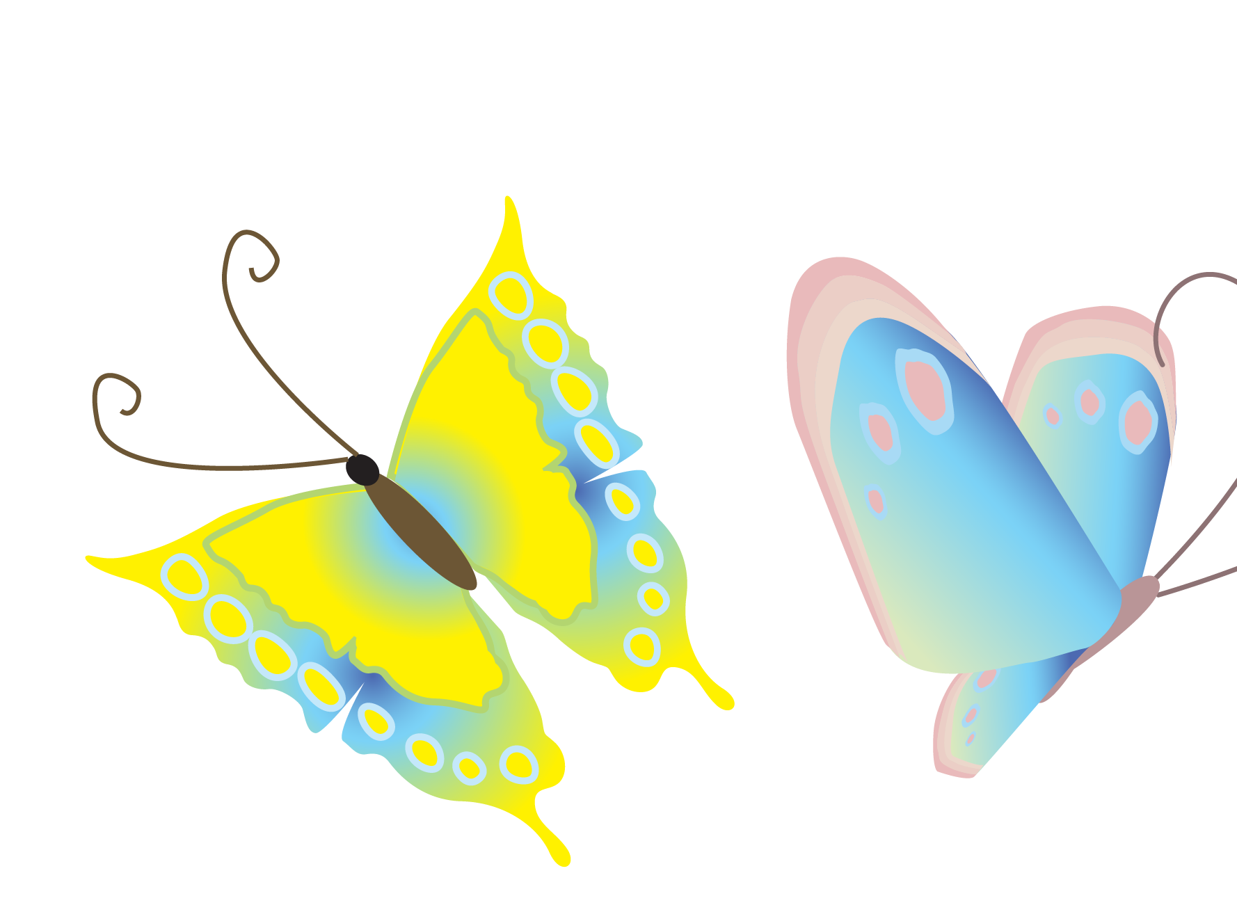 Butterfly Cartoon Clipart