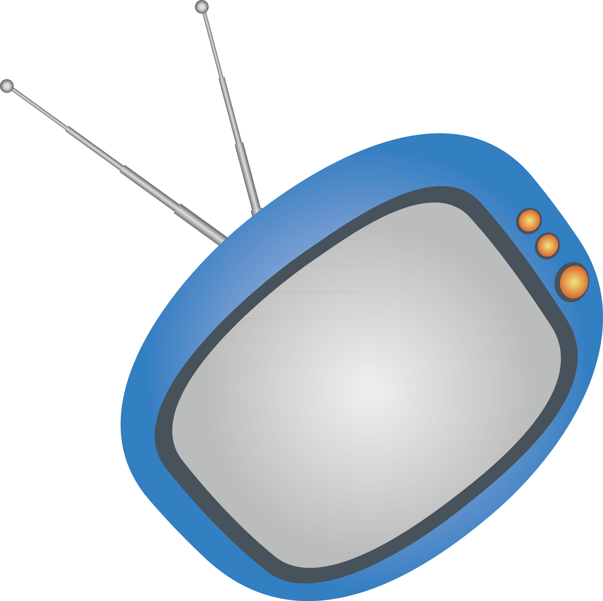 Tv Cartoon Clipart