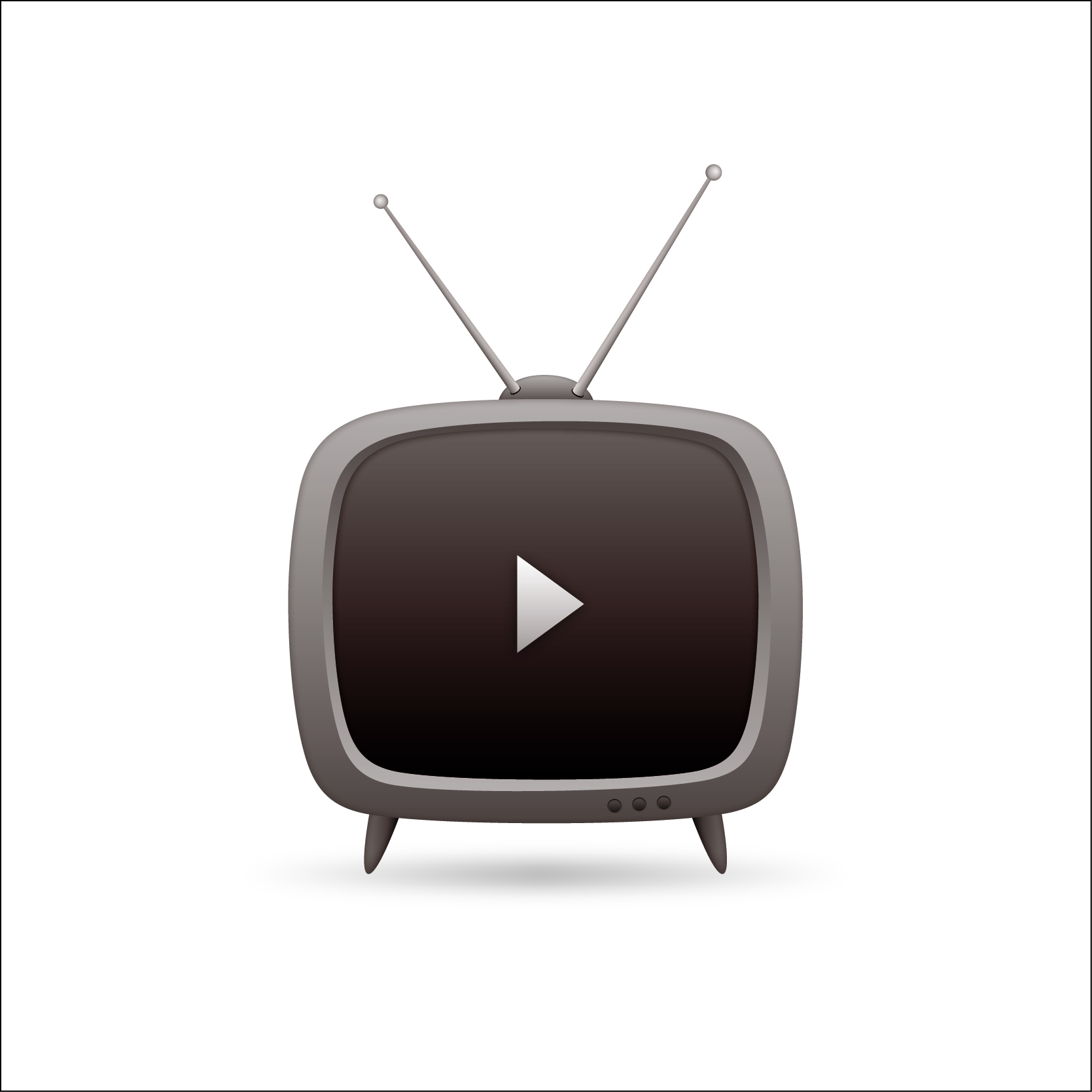 Tv Cartoon Clipart