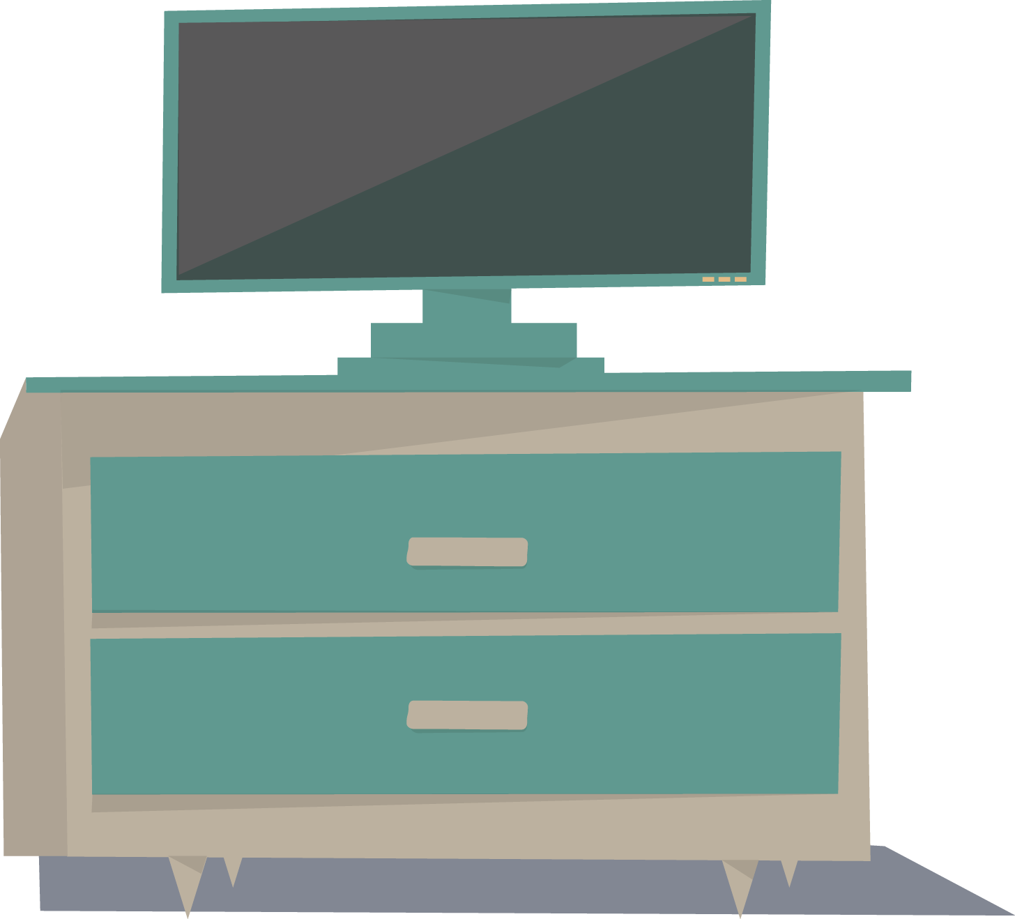 Tv Cartoon Clipart