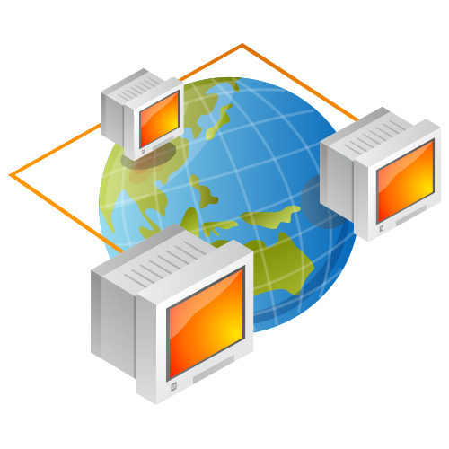 Network Background Clipart