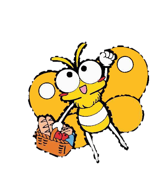 Bee Background Clipart