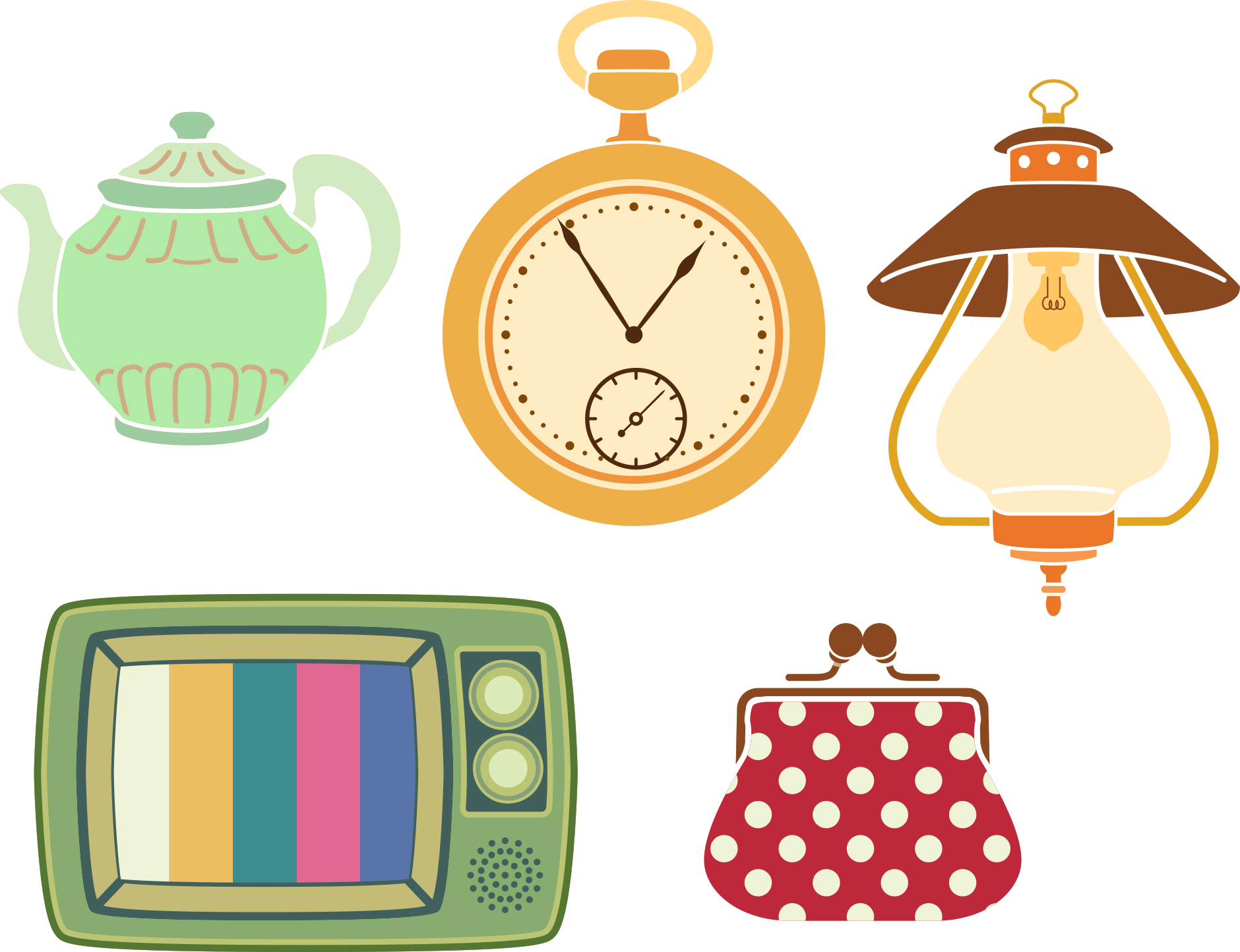 Clock Cartoon Clipart