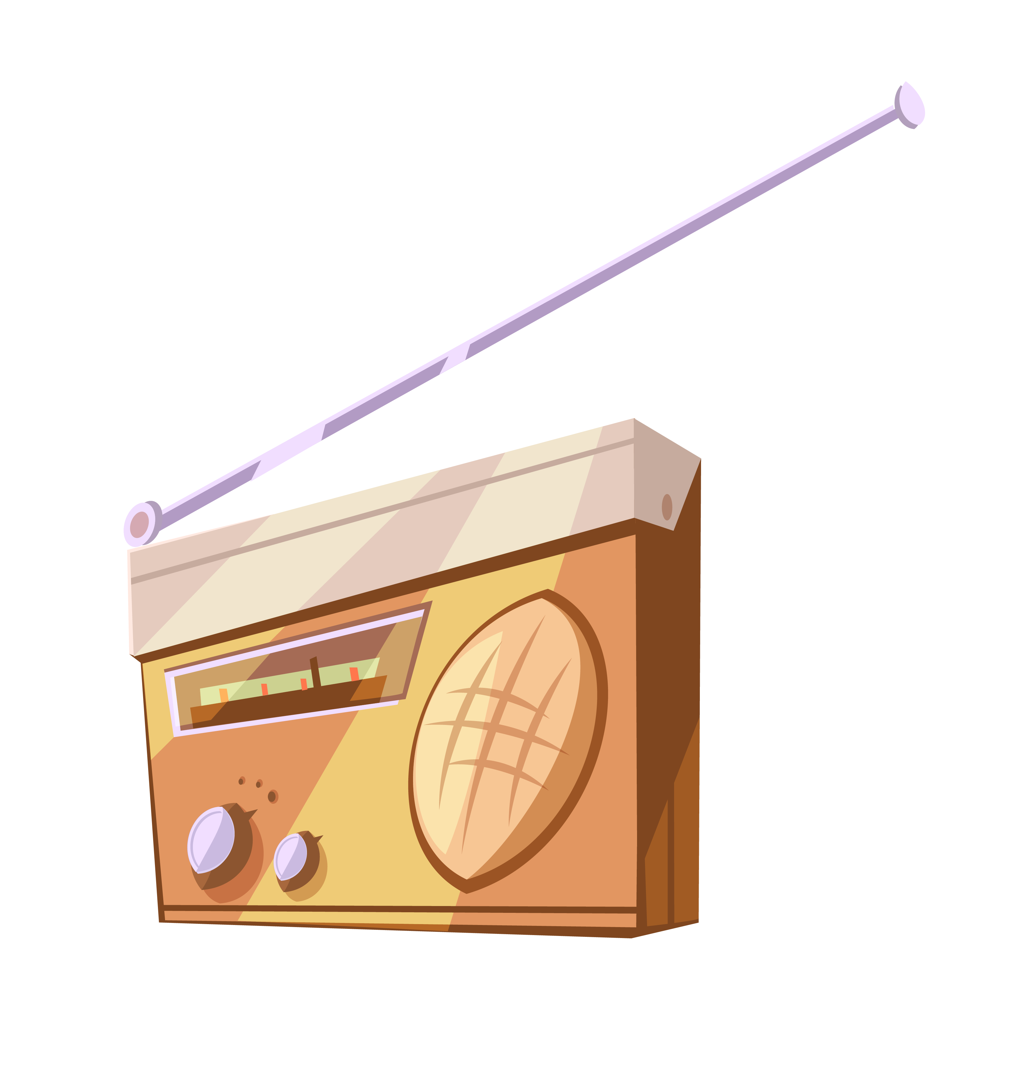 Radio Cartoon Clipart