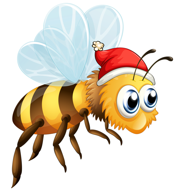 Bee Cartoon Clipart