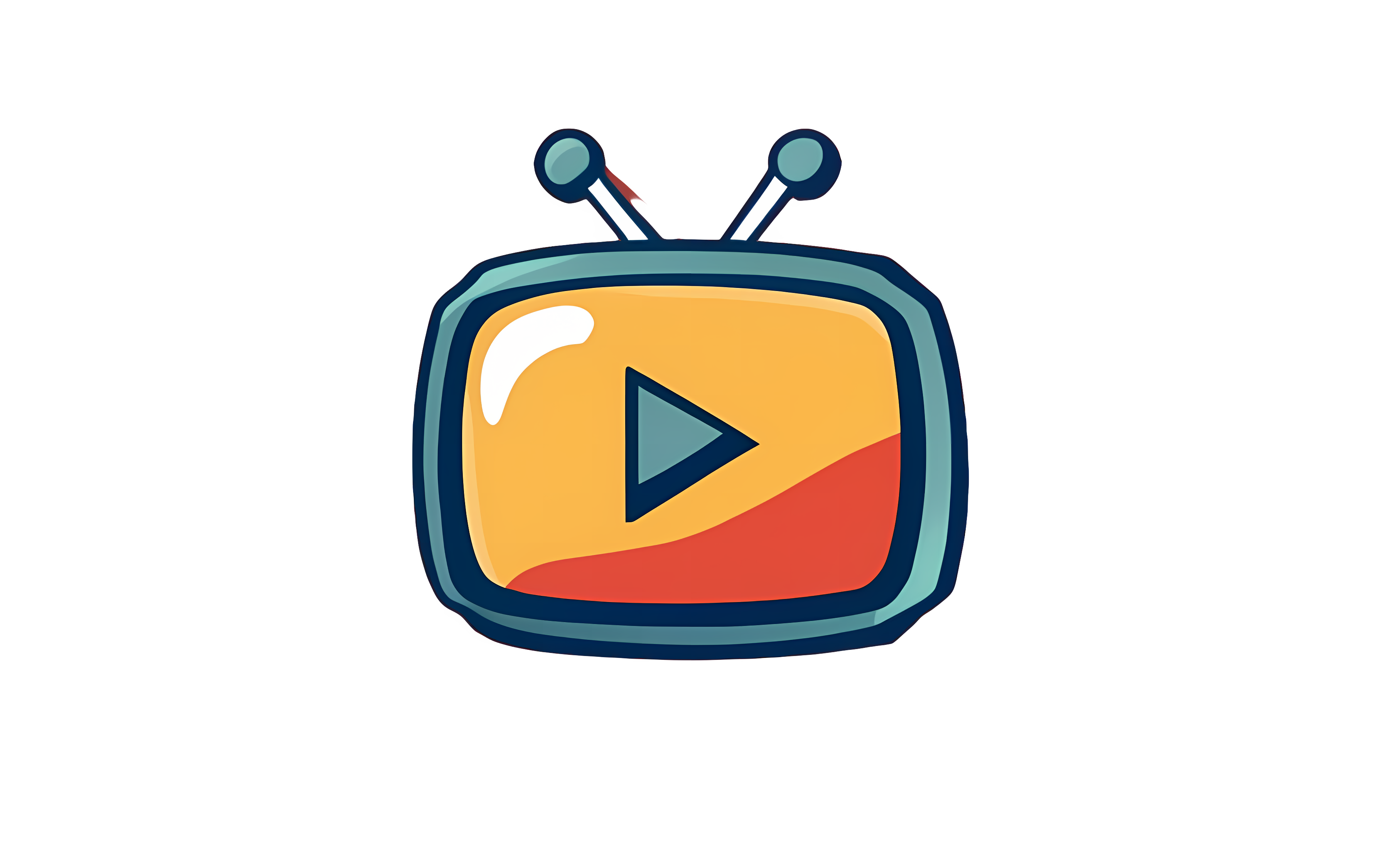 youtube tv vintage retro cable Clipart