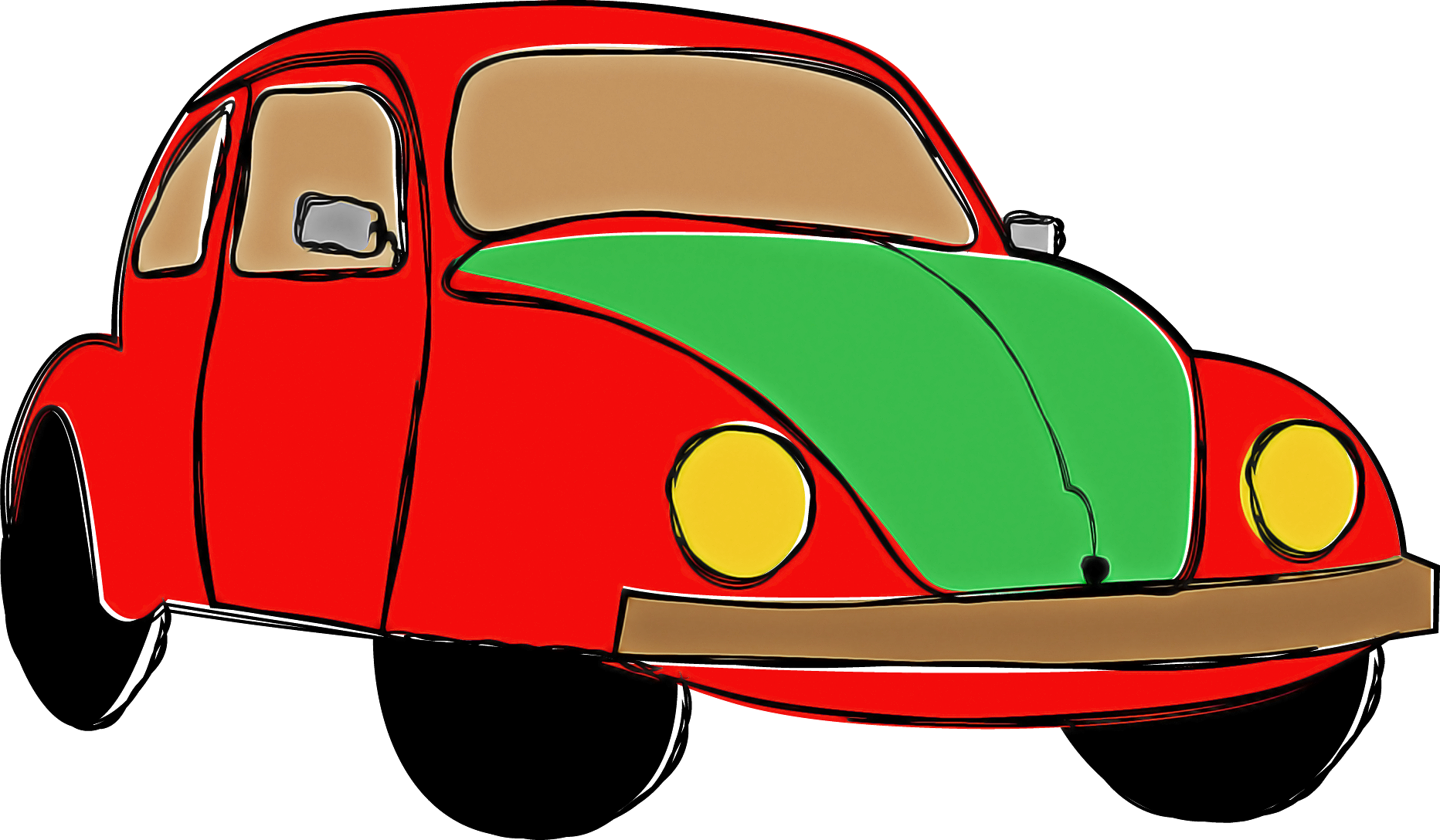 vehicle car cartoon vintage car classic car Clipart