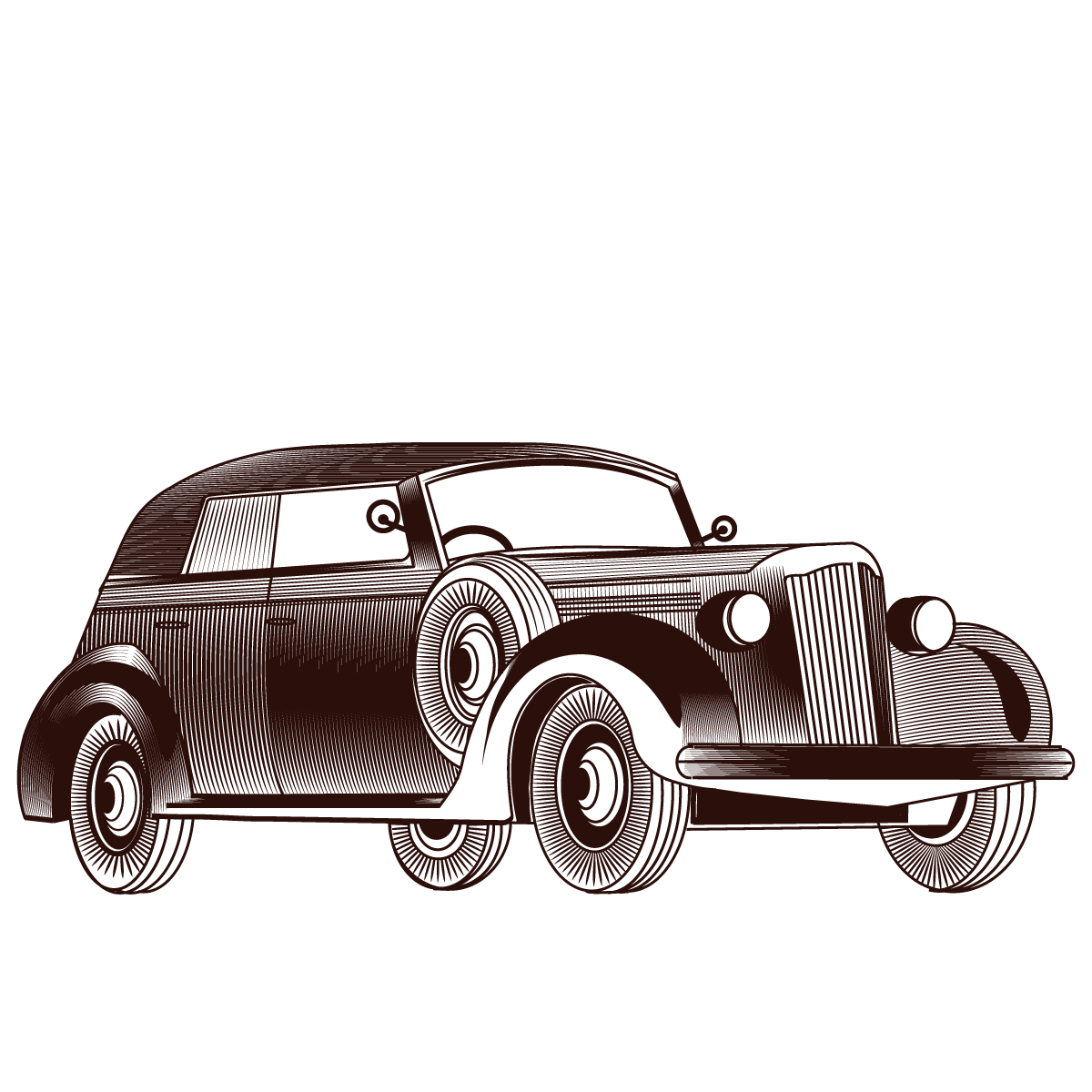 Classic Car Background Clipart