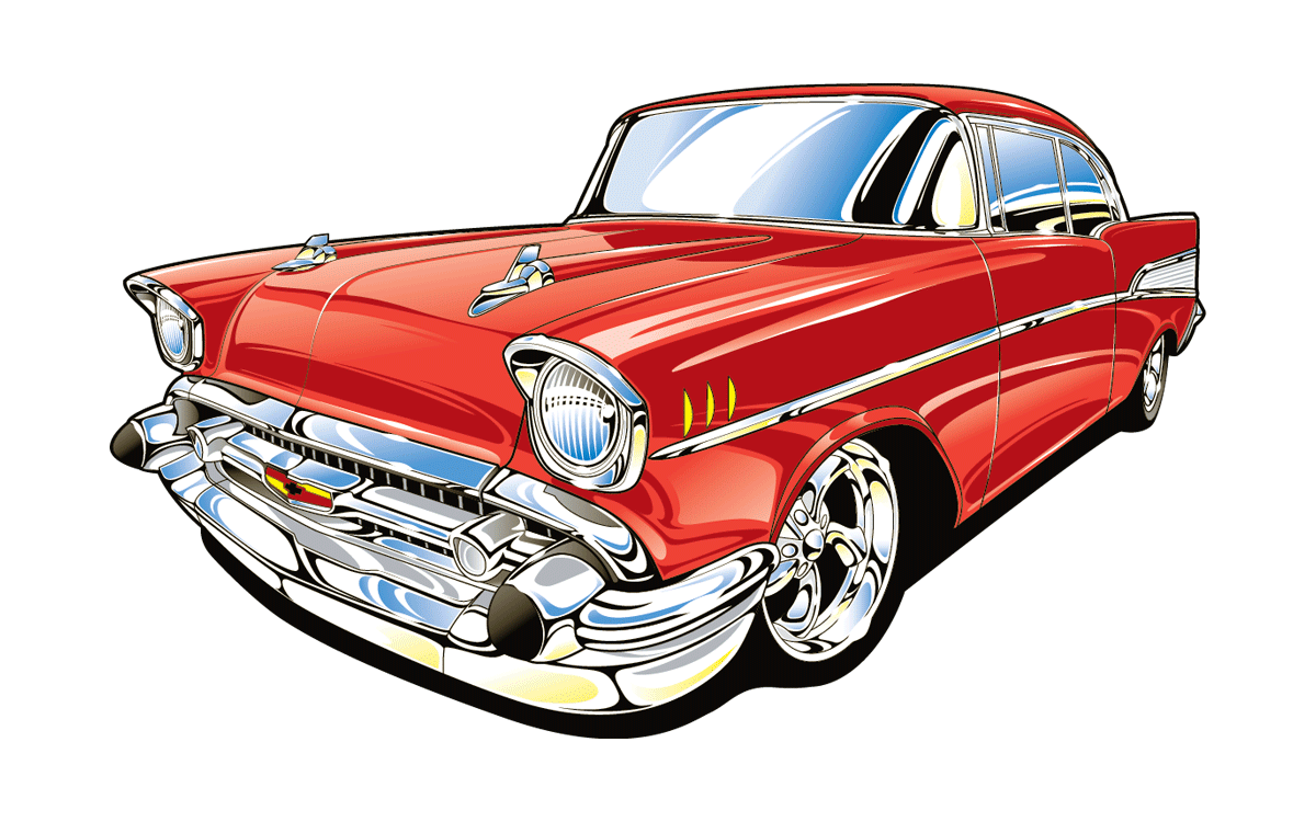 Classic Car Background Clipart