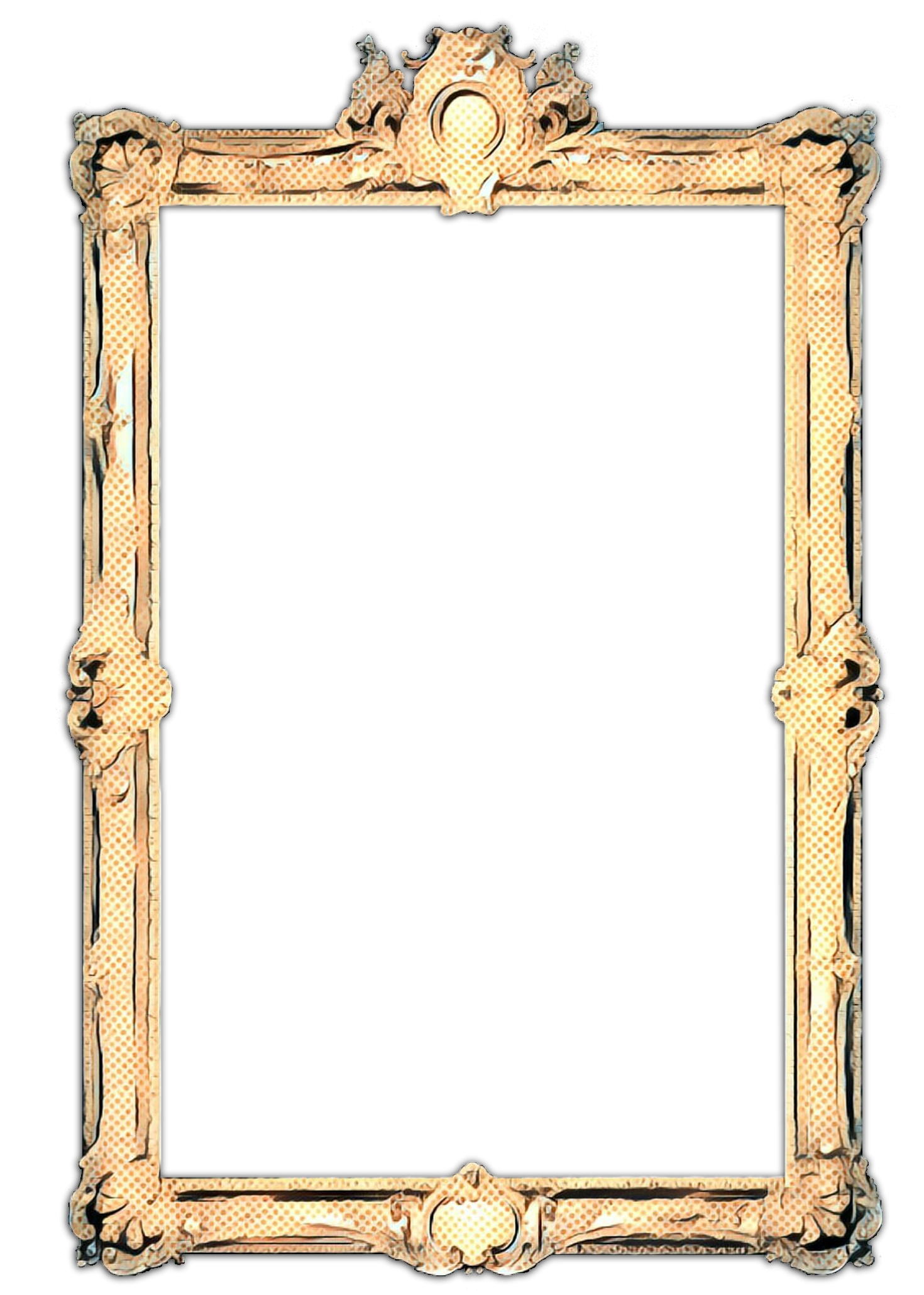 Retro Frame Frame Clipart