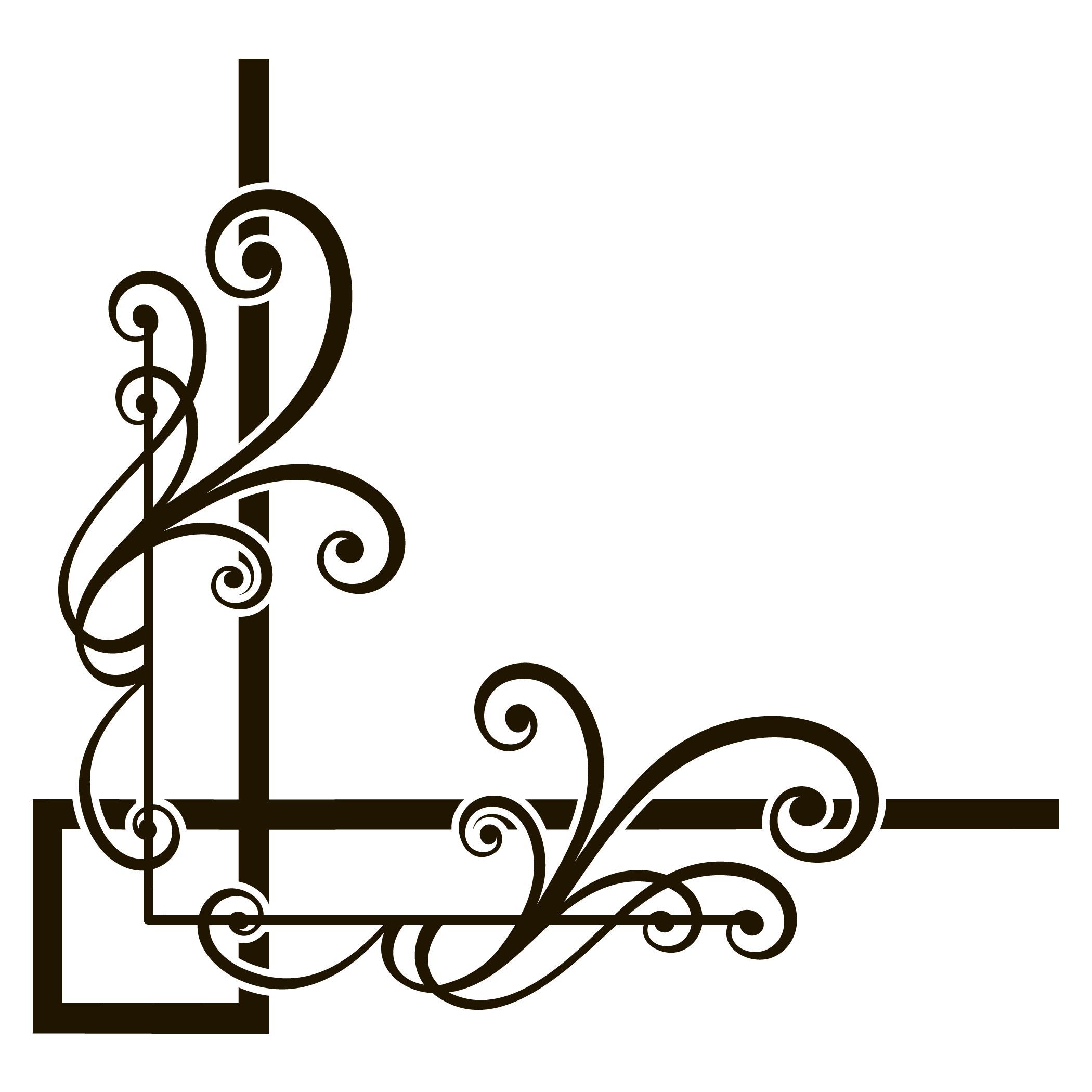 Black Line Background Clipart