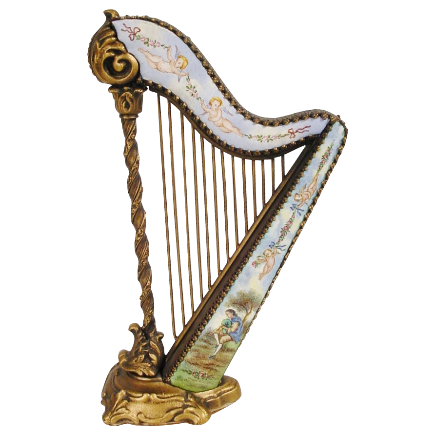 Harp Musical Instrument Clipart