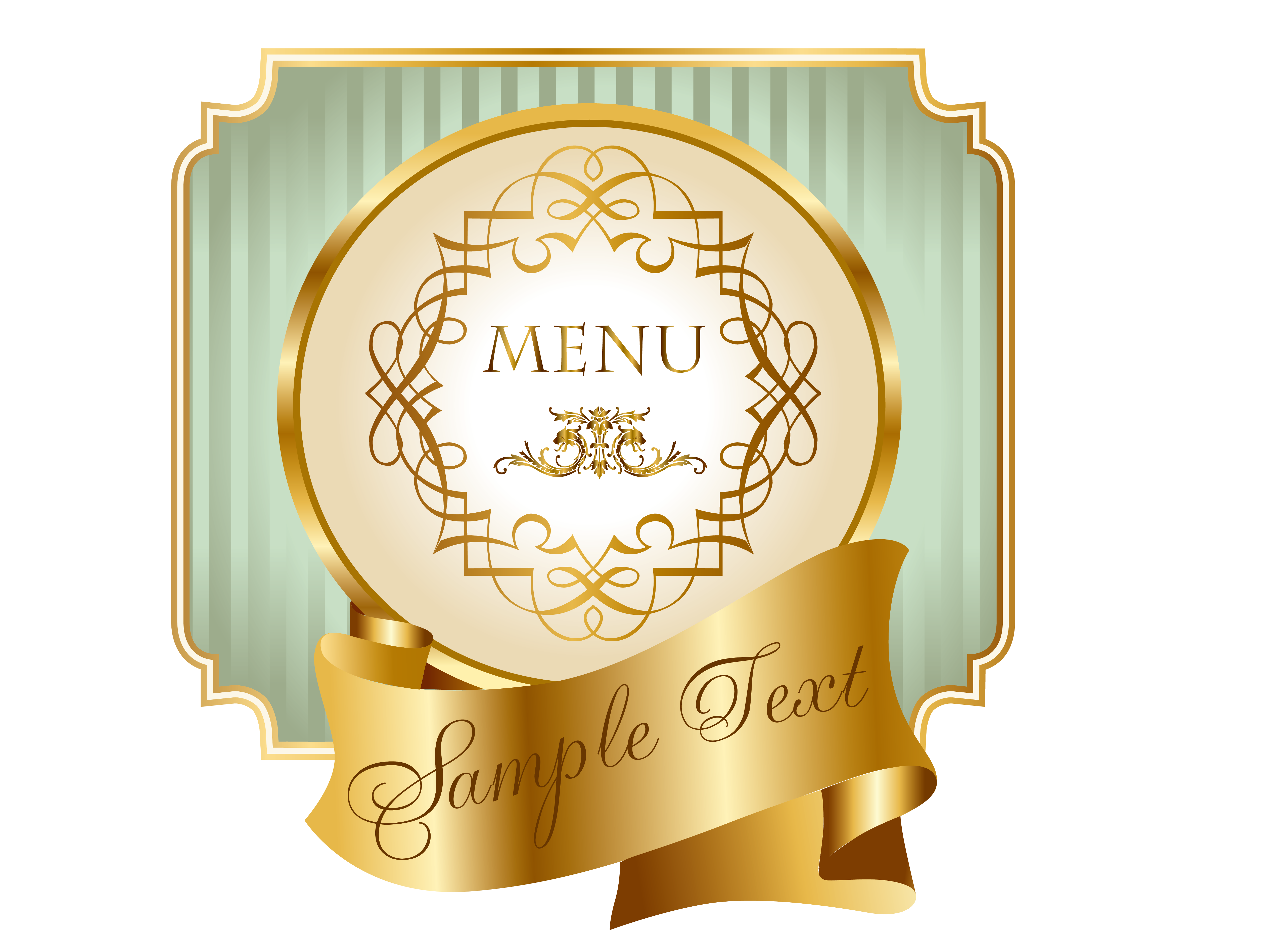 Circle Gold Clipart