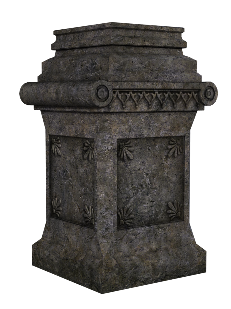 Pedestal Antique Clipart