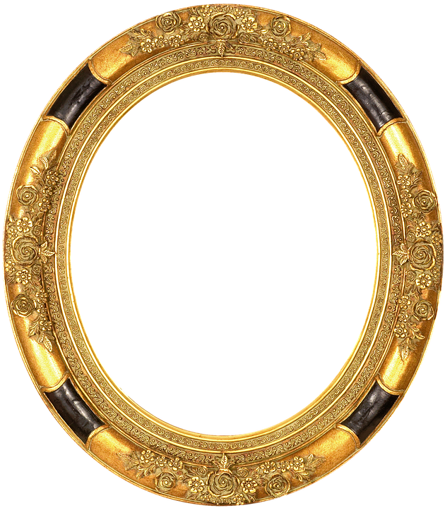 Gold Picture Frames Clipart