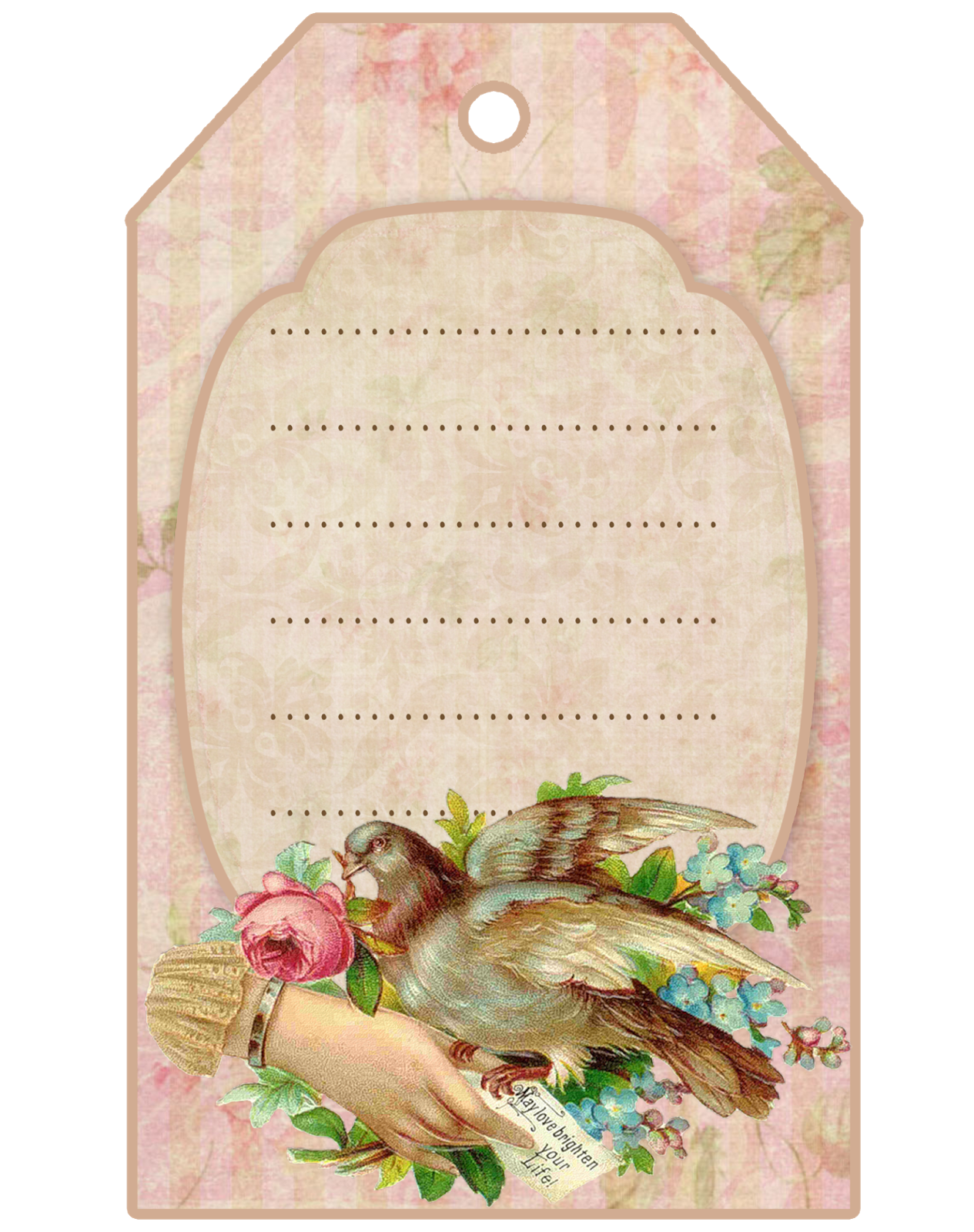 Flower Vintage Frame Clipart