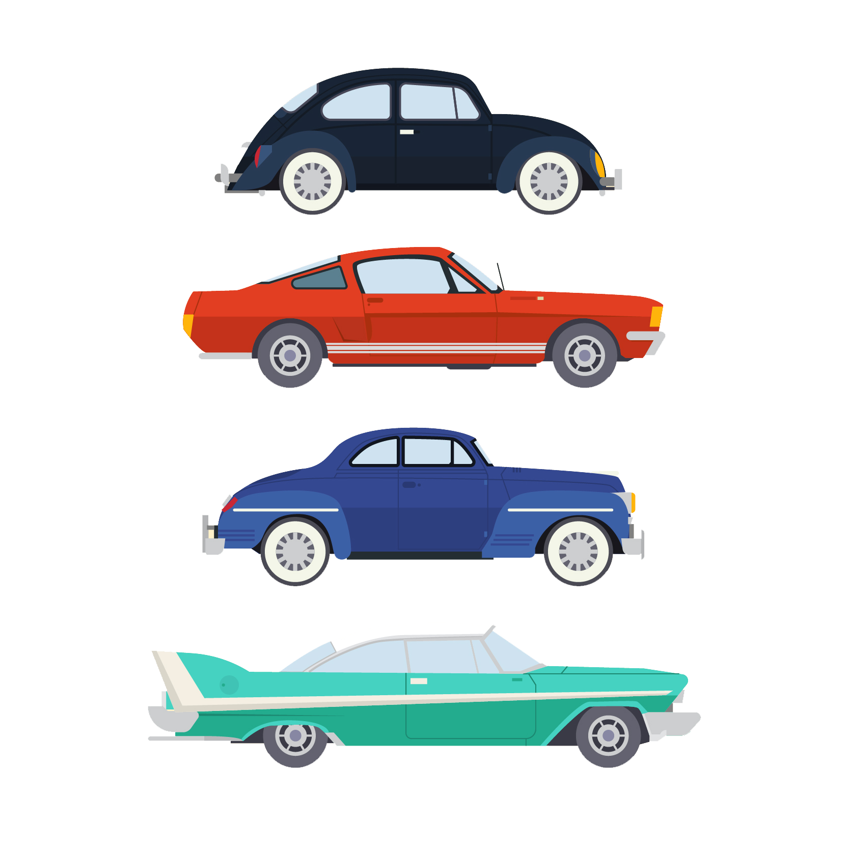 Classic Car Background Clipart
