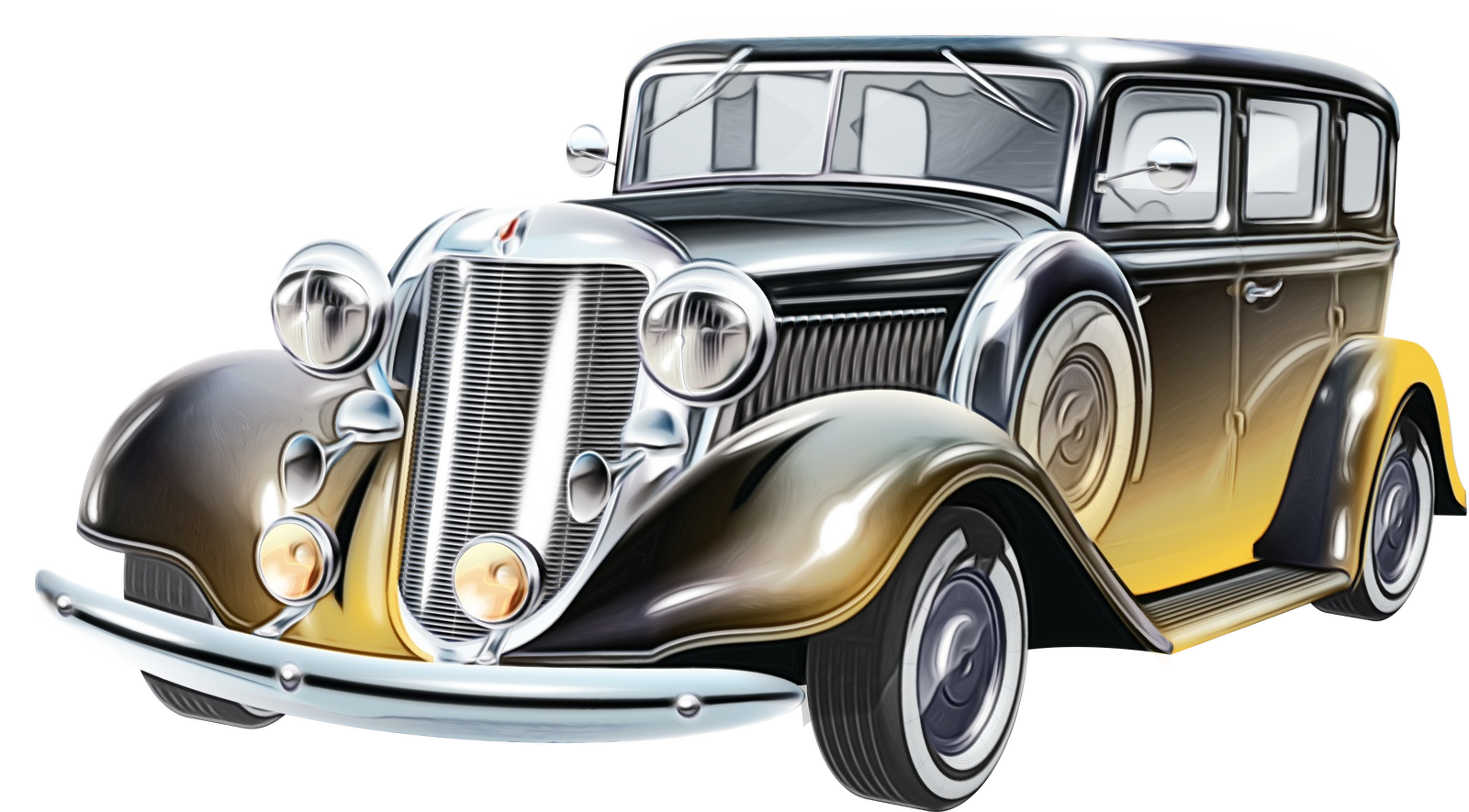land vehicle vehicle car vintage car classic car Clipart